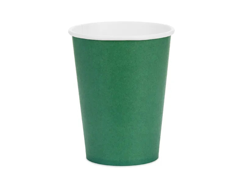 Feestbazaar Cups Donkergroen 250ml (6st)