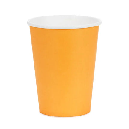 Feestbazaar Cups Licht Oranje 250ml (6st)
