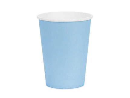Feestbazaar Cups Lichtblauw 250ml (6st)