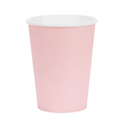 Feestbazaar Cups Lichtroze 250ml (6st)