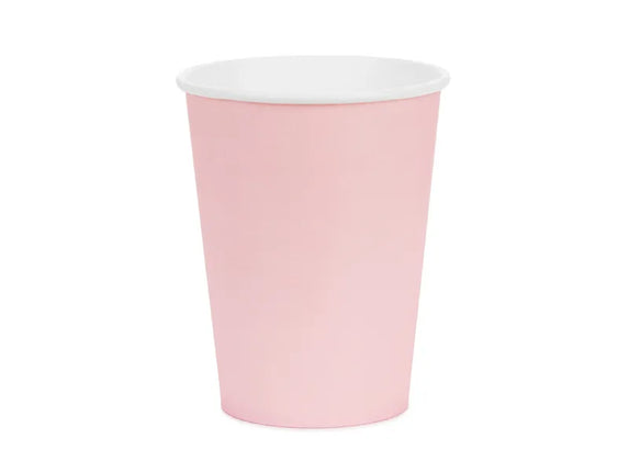 Feestbazaar Cups Lichtroze 250ml (6st)