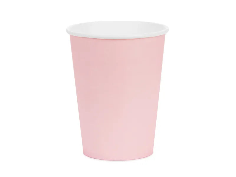 Feestbazaar Cups Lichtroze 250ml (6st)