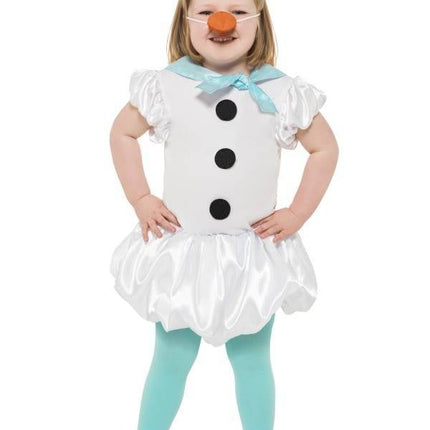 Feestbazaar Cuty sneeuwpop meisje