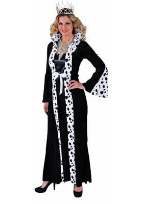 Feestbazaar Dalmatier jurk dame