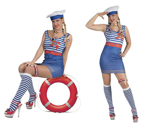 Feestbazaar Dames kostuum matroos