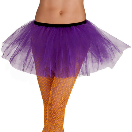Feestbazaar Dames Party Tutu Paars