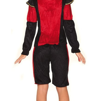 Feestbazaar Dames pietenpak rood