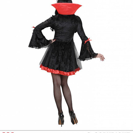 Feestbazaar Dames Vampier elegant