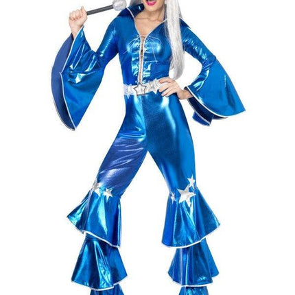 Feestbazaar Dancing dream kostuum blauw