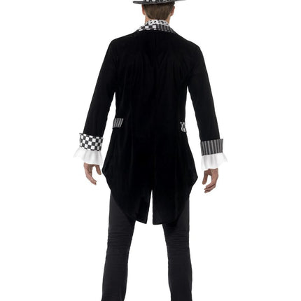 Feestbazaar Dark Hatter Halloween Heren Kostuum