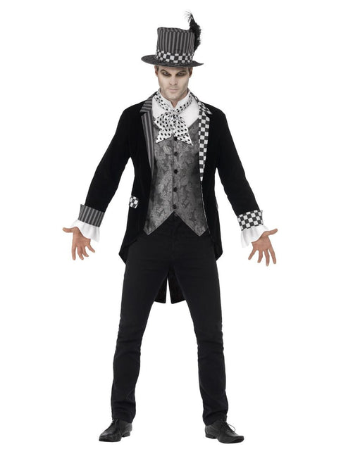Feestbazaar Dark Hatter Halloween Heren Kostuum