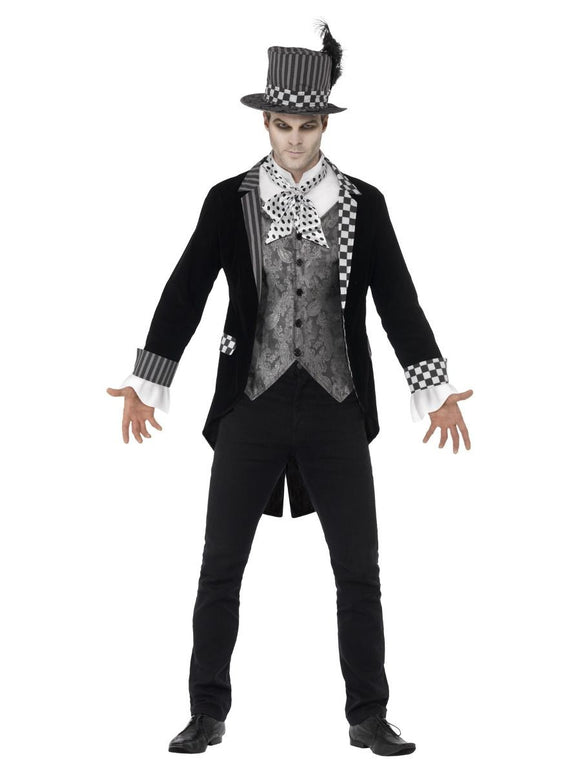 Feestbazaar Dark Hatter Halloween Heren Kostuum