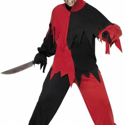 Feestbazaar Dark Jester kostuum