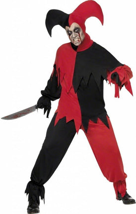 Feestbazaar Dark Jester kostuum