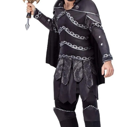 Feestbazaar Dark Lord Warrior Heren Kostuum