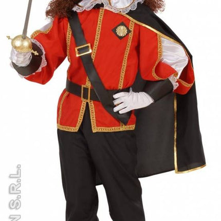 Feestbazaar D'artagnan musketier jongen