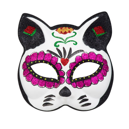 Feestbazaar Day Of The Dead Katten Masker