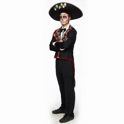 Feestbazaar Day of the Dead Outfit Pedro Heren