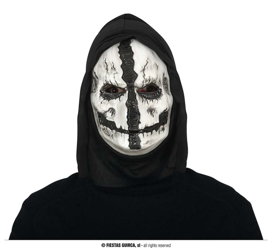 Feestbazaar Dead Skelet Masker Met Capuchon