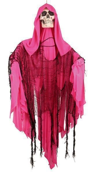 Feestbazaar Deco skull roze shaking