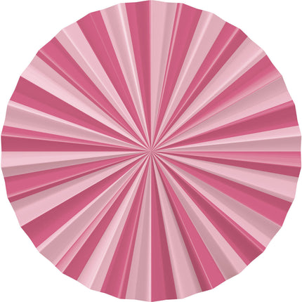 Feestbazaar Deco Waaier Set Perfect Pink (3st)