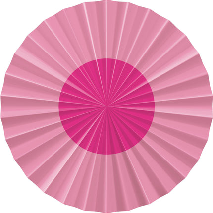 Feestbazaar Deco Waaier Set Perfect Pink (3st)