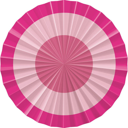 Feestbazaar Deco Waaier Set Perfect Pink (3st)