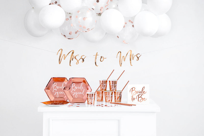 Feestbazaar Decoratieset Vrijgezellenfeest Rosé Goud