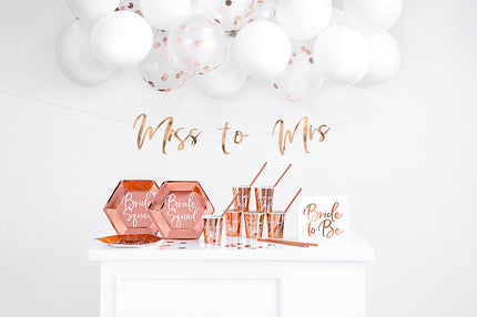 Feestbazaar Decoratieset Vrijgezellenfeest Rosé Goud