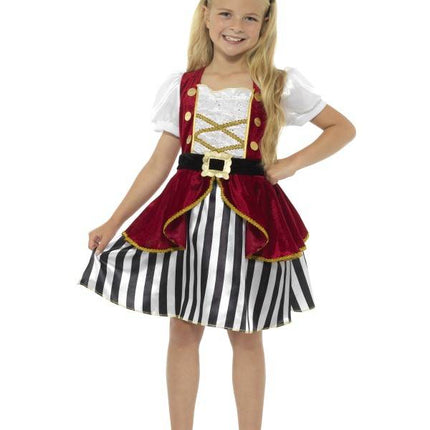 Feestbazaar Deluxe piraten kostuum meisje