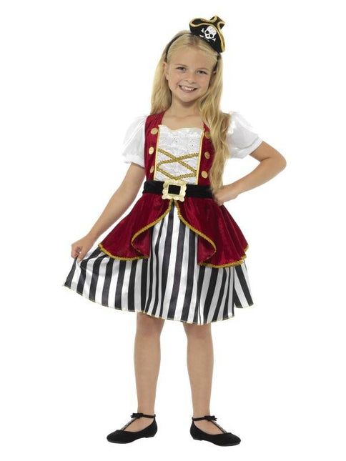 Feestbazaar Deluxe piraten kostuum meisje