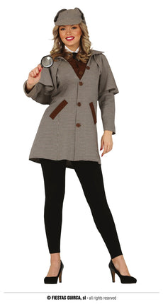 Feestbazaar Detective Kostuum Vrouw Jane