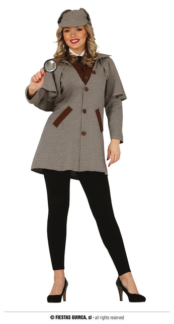 Feestbazaar Detective Kostuum Vrouw Jane