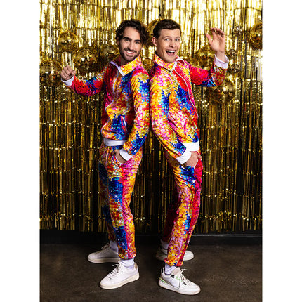 Feestbazaar Deur deco gordijn goud