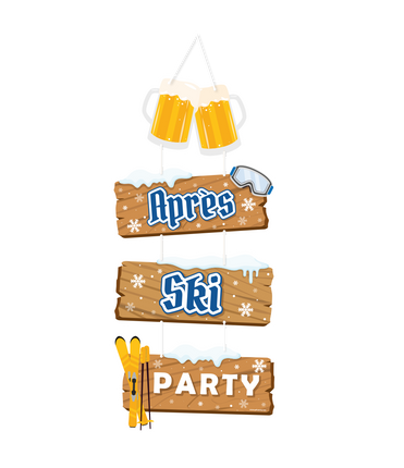 Feestbazaar Deur Decoratie Après ski Oktoberfest