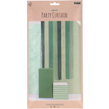 Feestbazaar Deur Gordijn Serene Sage Groen