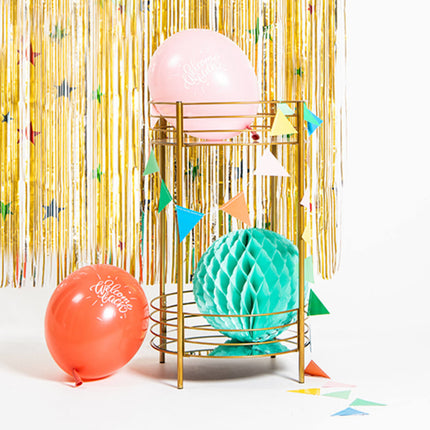 Feestbazaar Deurgordijn Folie Multikleur Sterren
