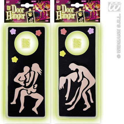 Feestbazaar Deurhanger sex glow in the dark