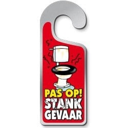Feestbazaar Deurhanger Stankgevaar