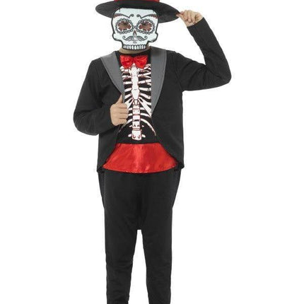 Feestbazaar Dia De Los Muertos Jongen Kostuum