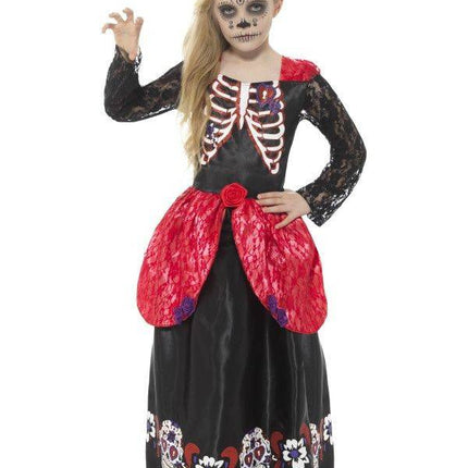 Feestbazaar Dia De Los Muertos Meisje Kostuum