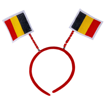 Feestbazaar Diadeem Belgische Vlaggetjes
