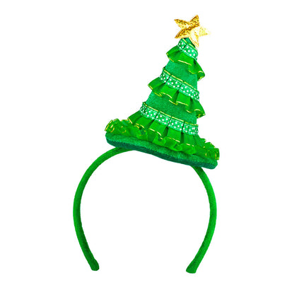 Feestbazaar Diadeem Cute Kerstoom