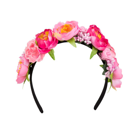 Feestbazaar Diadeem Lotus Roze Bloemen