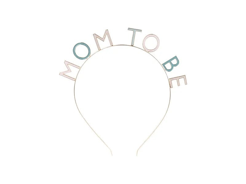 Feestbazaar Diadeem 'Mom To Be' Blauw / Roze