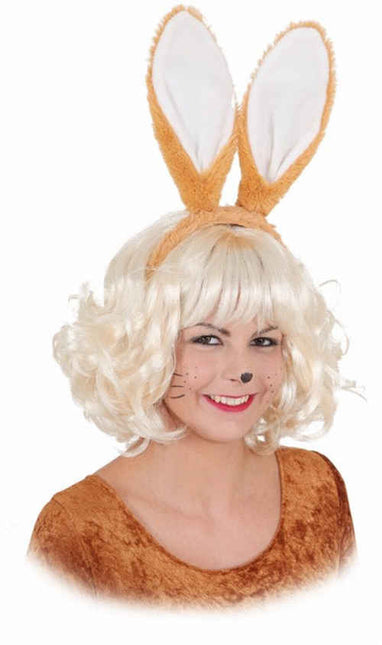 Feestbazaar Diadeem Paashaas Oren Fluffy