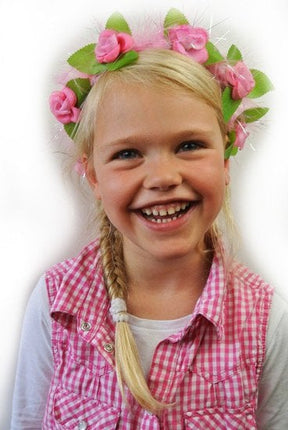 Feestbazaar Diadeem Roosjes