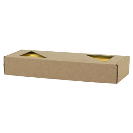 Feestbazaar Dinerkaarsen Goud Metallic 24cm (10st)