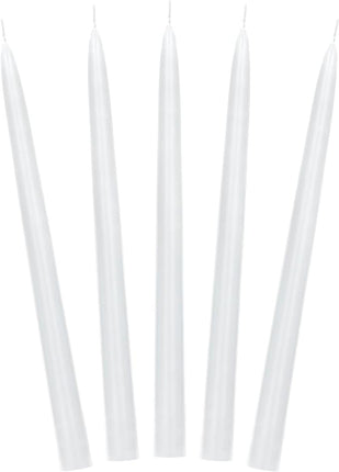 Feestbazaar Dinerkaarsen Parelmoer Metallic 24cm (10st)