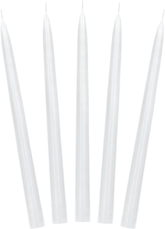 Feestbazaar Dinerkaarsen Parelmoer Metallic 24cm (10st)